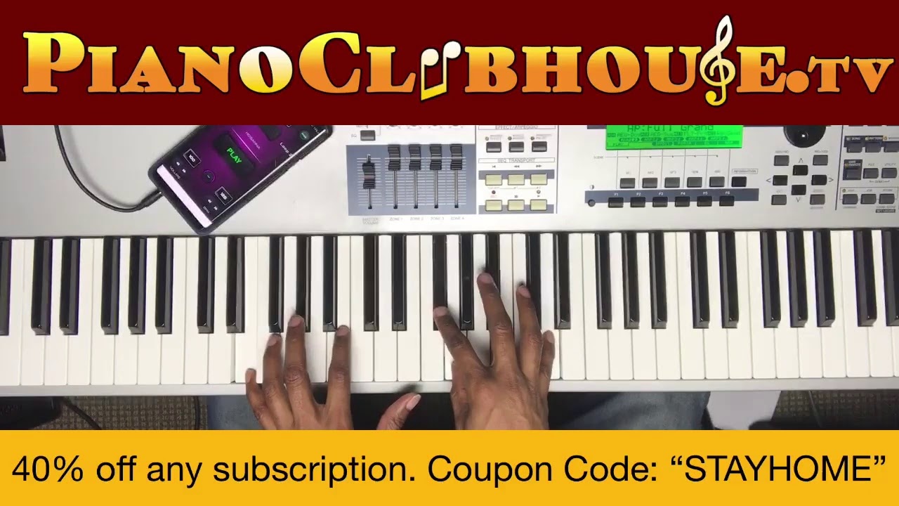 🎹🎧 Part 4 of 4 Hosanna (Kirk Franklin) - LIVE TUTORIAL!!!