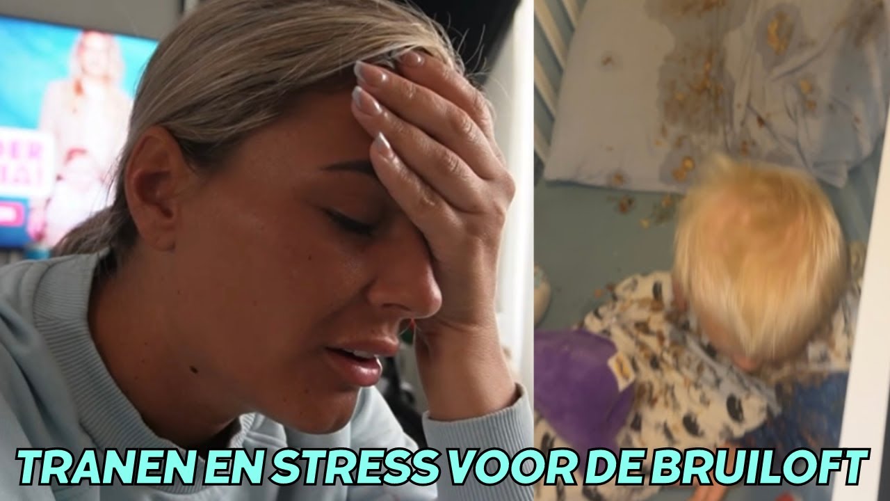 TRANEN EN ZOVEEL STRESS VOOR DE BRUILOFT, HET LIJKT WEL OF ALLES MIS GAAT 😭 // VLOG #260