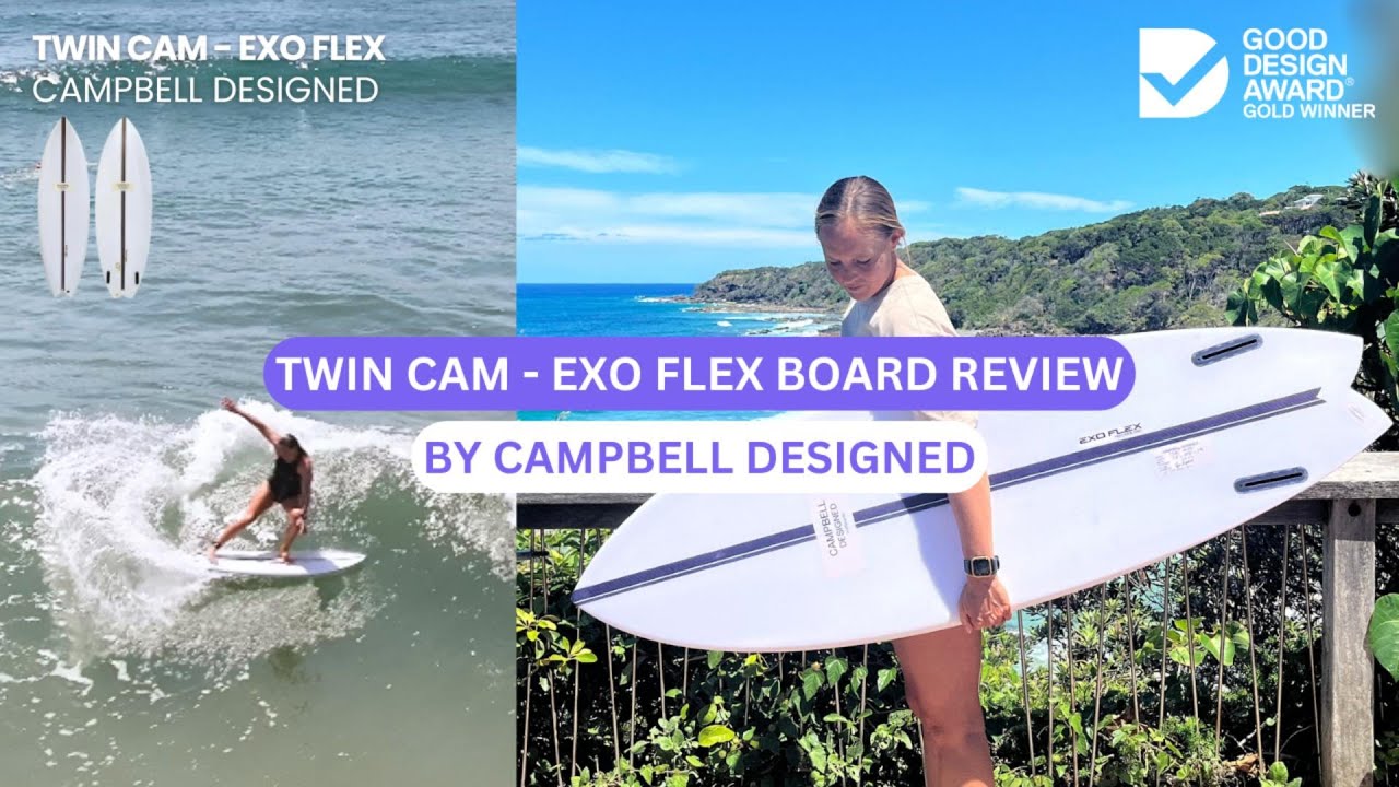ОБЗОР ДОСК ДЛЯ СЕРФИНГА TWIN CAM - EXO FLEX ОТ CAMPBELL