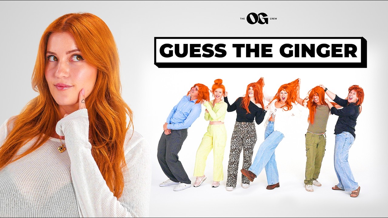 GUESS THE GINGER PERSON ft. CHLOE