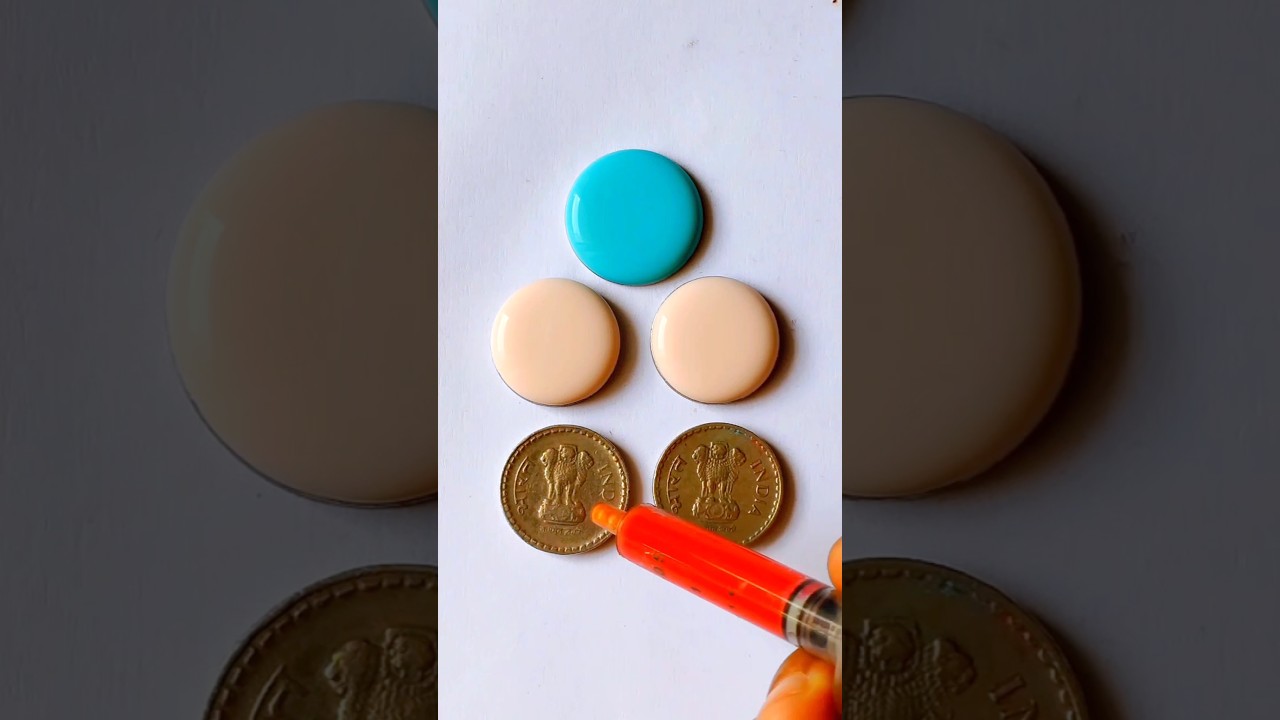 satisfying art & coins🪙| #reels #viralvideo #youtubeshorts #trending #art #video #drawing #drop