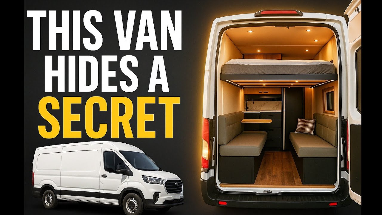 People Walk Past This Van Every Day. They Have No Idea - Full Van Tour.