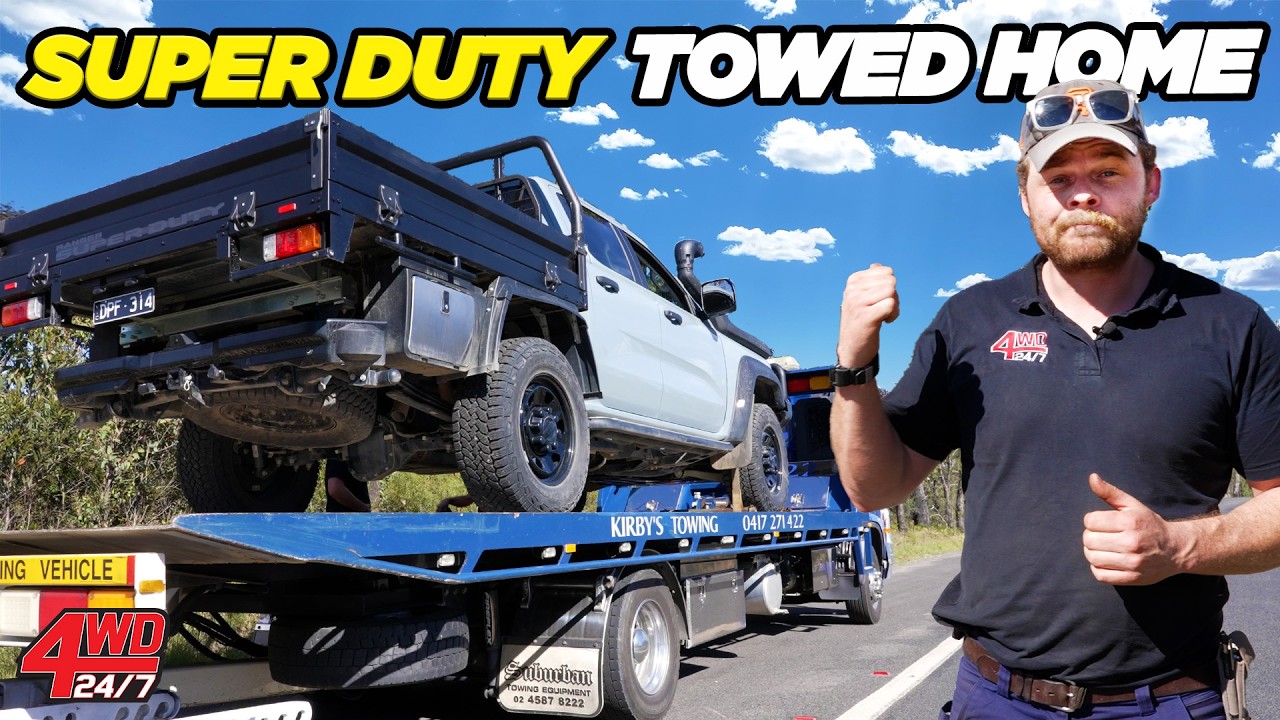 Новый Ford Super Duty прошел испытания на пределе возможностей при буксировке и езде по бездорожь...