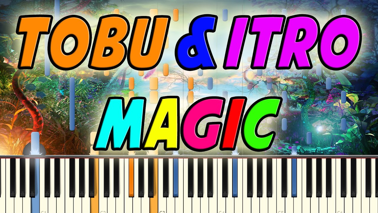 Tobu & Itro - Magic Piano Cover + Tutorial + Midi file (Synthesia)
