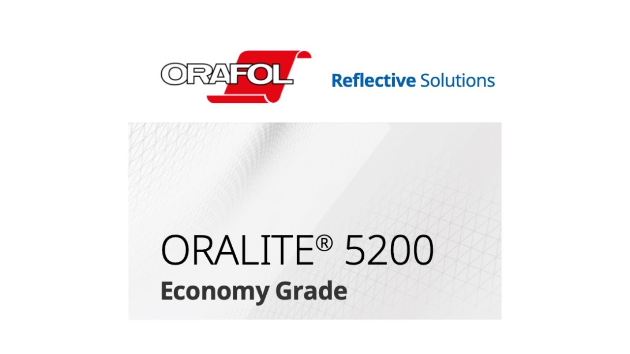 Oralite® 5200 Economy Printable Reflective