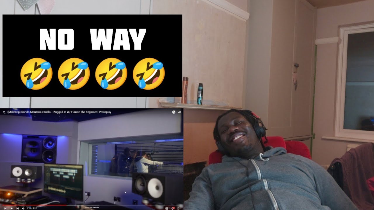 Fam I'M OUT 😭😭😭(MaliStrip) Rondo Montana x Ridla - Plugged In Reaction