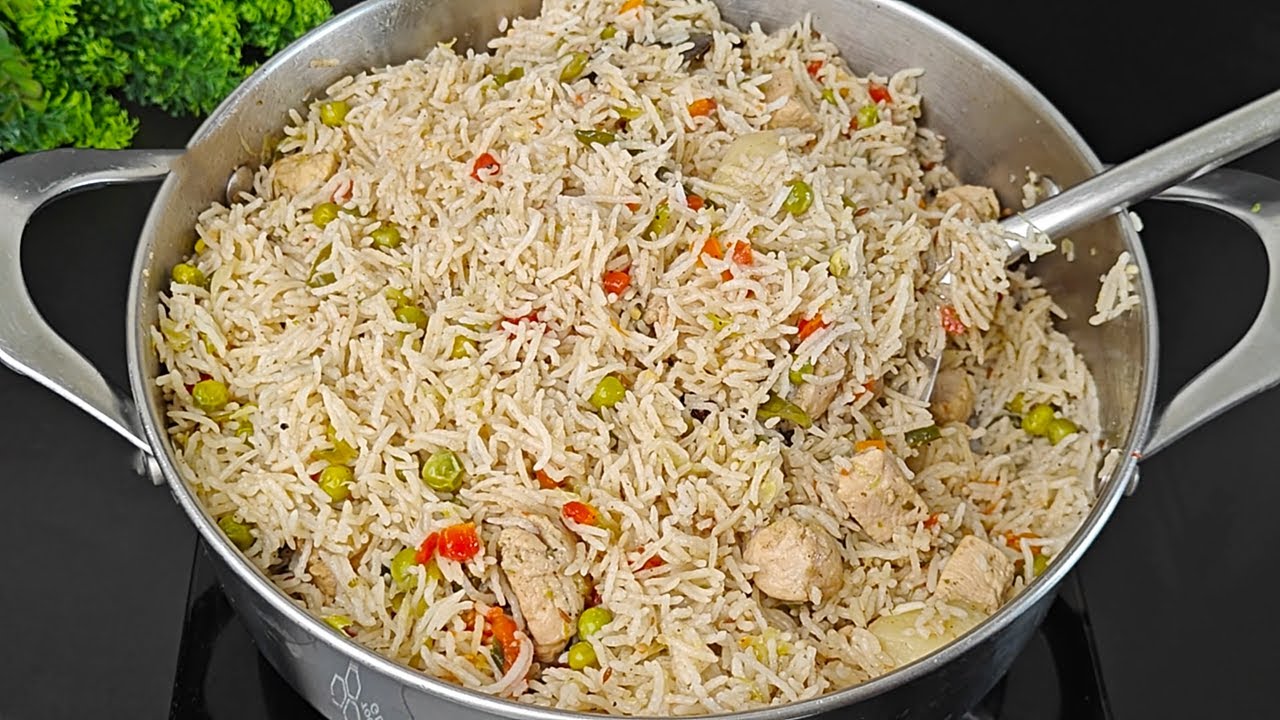 Chicken Chinese Pulao | How to make Perfect Chicken Veg Pulao