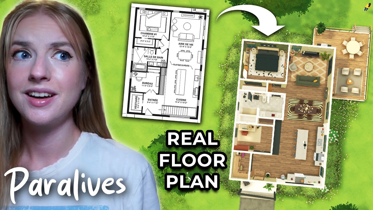 I tried building a REAL floorplan in PARALIVES
