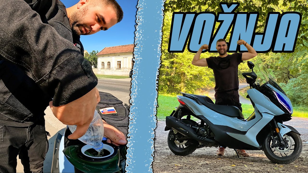 VOZIM MAXI SKUTER - DA LI OVO VALJA ILI JE MOTOR BOLJI IZBOR?