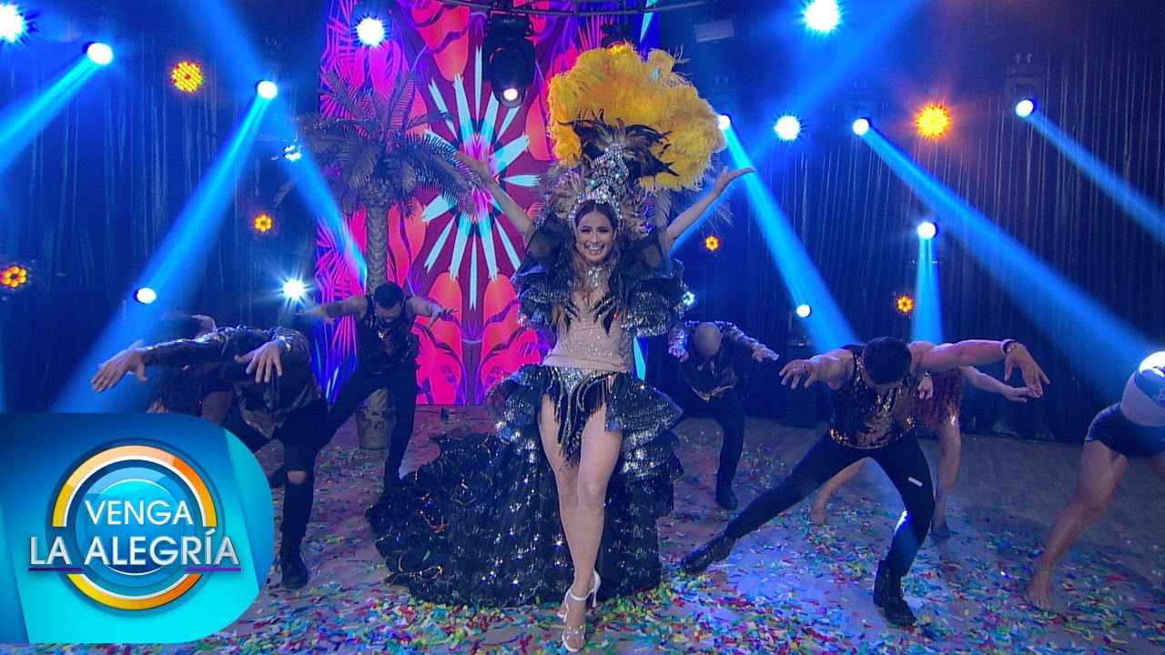Cynthia deslumbró sobre el escenario en la final de Reyes del Playback.| Venga La Alegría