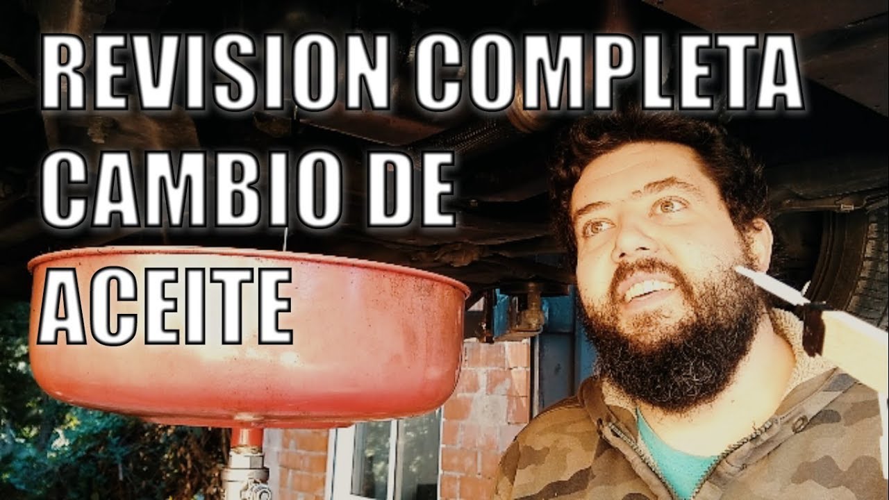 como cambiar el aceite y el filtro. Revisa tu coche en casa y ahorra dinero.