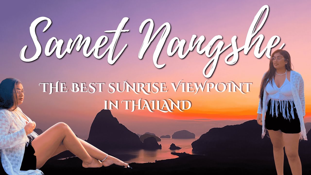 EPISODE 01- SAMET NANGSHE |BEST SUNRISE VIEWPOINT IN THAILAND| PHUKET| BUDGET TIPS |සිංහල Vlogs 2025