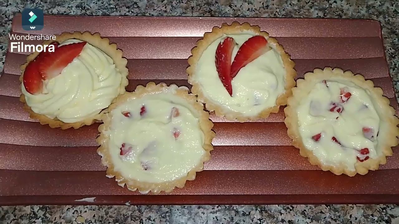 ترتولات بكريمة الباتيسري بدون بيض 😍😋😋🤤 بنة خيالية❤️