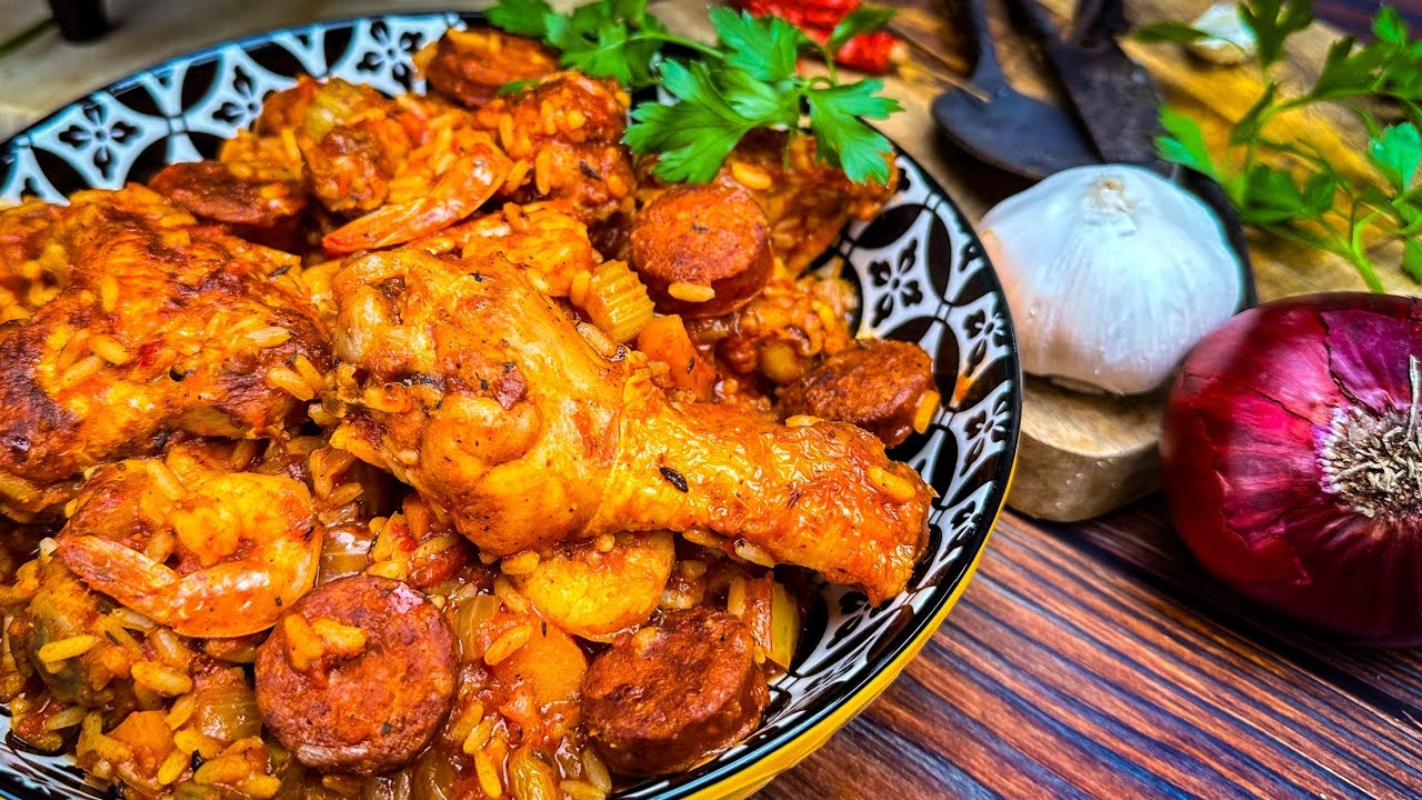 Jambalaya aus dem Dutch Oven - Originalrezept aus Louisiana - Westmünsterland BBQ
