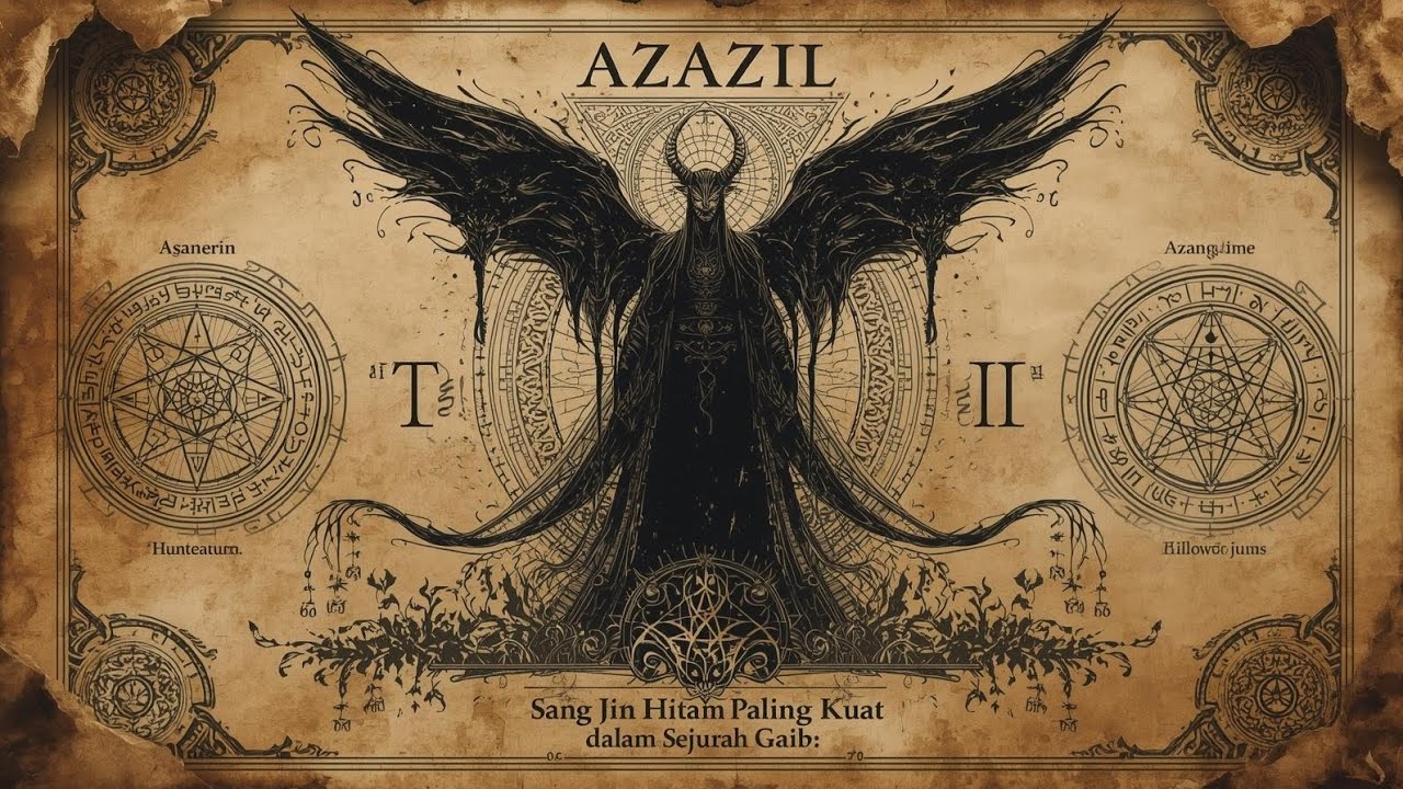 Azazil: Sang Jin Hitam Paling Kuat dalam Sejarah Gaib