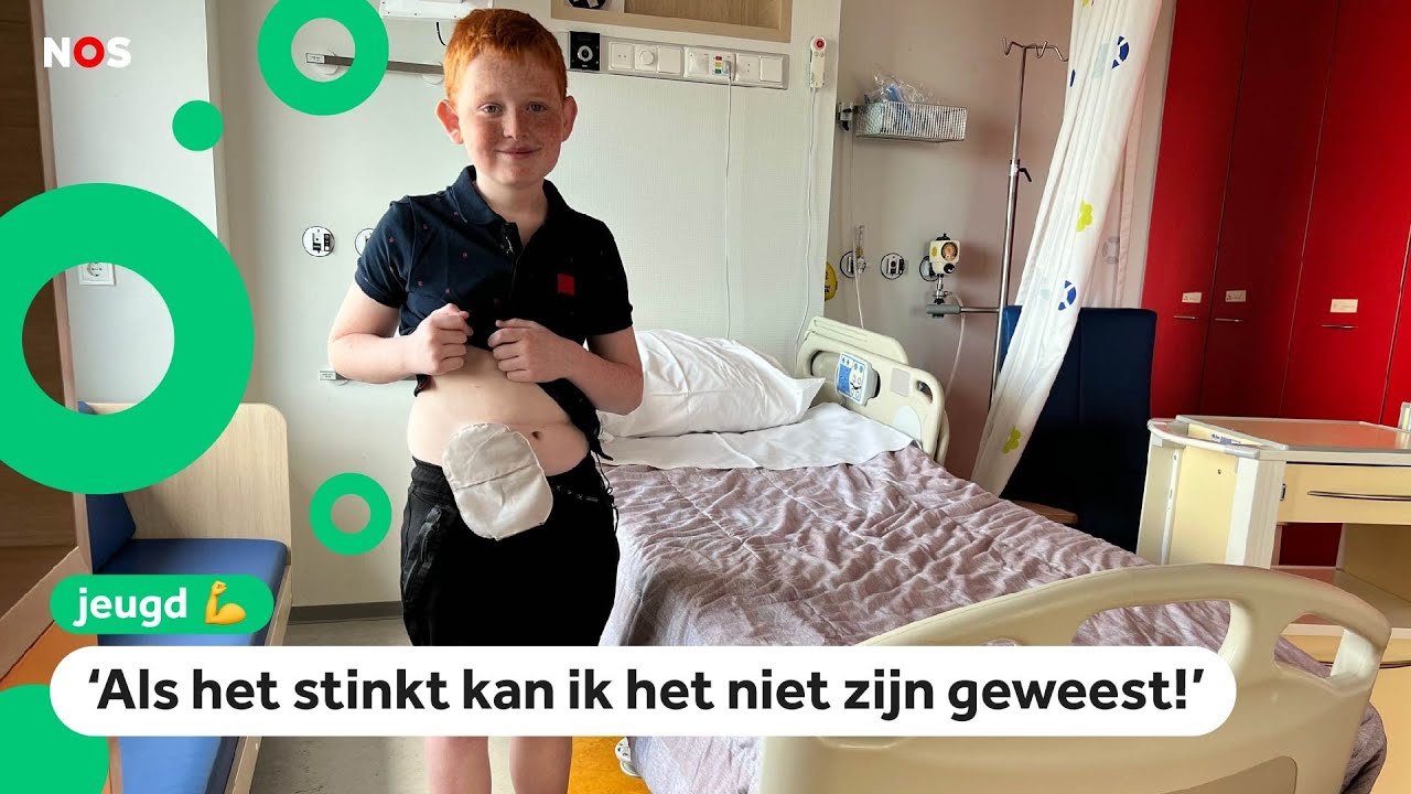 Rocco (11) laat zien hoe het is om te leven met een stoma