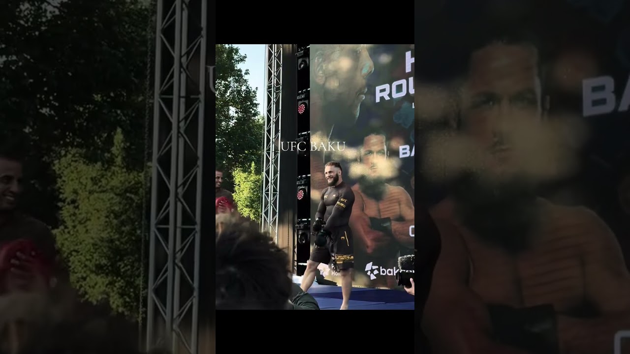 UFC baku #ufc #mma #ufcbaku #azerbaycan #rafaelfiziev #fypviral #shortvideo