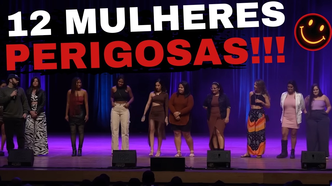 RAPHAEL GHANEM FICOU MALUCO COM ESSA QUANTIDADE DE MULHERES NO PALCO - STAND UP COMEDY - TOP CORTES