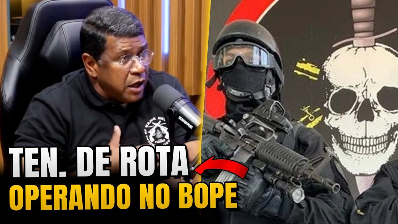 TROCA DE T1ROS NO RJ: TEN. DA ROTA REVELA OS PERRENGUES DE QUANDO FOI ESTAGIAR NO BOPE