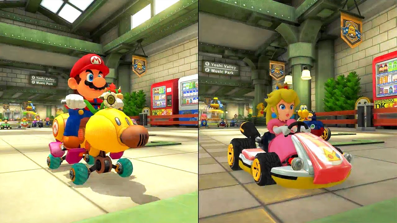 Mario Kart 8 Deluxe - Bell Cup 200cc (2 Players)