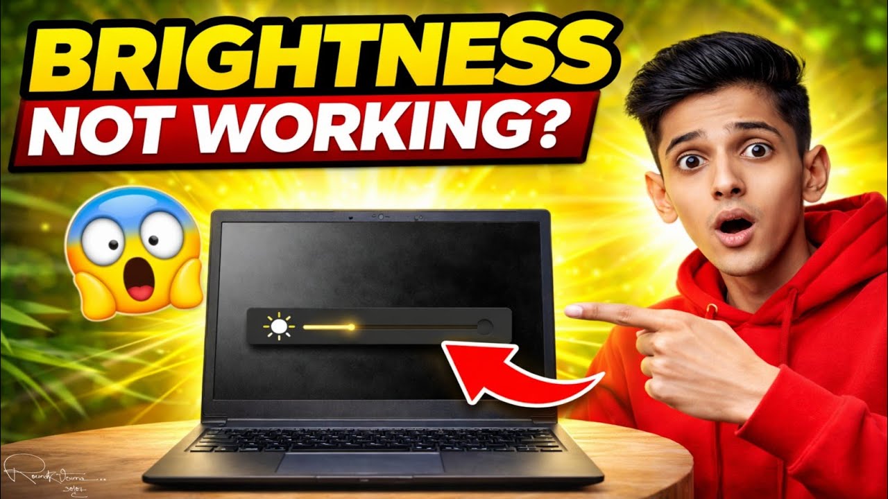 Laptop Brightness Not Changing in Windows 10? Fix in 5 Minutes (100% Working)