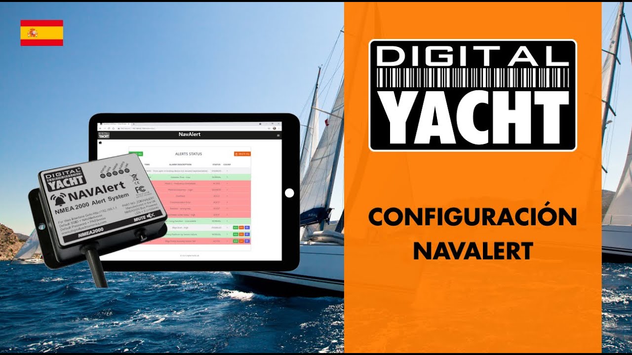 Configuración y utilización de NavAlert - Digital Yacht España