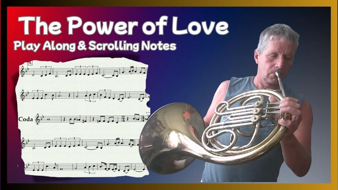 The Power of Love - Horn sheet music