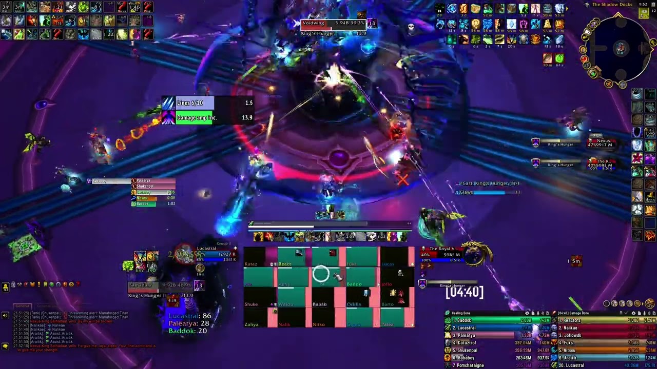 BEHEADING KINGS IS WHAT WE FRENCH DO - Nexus King Salhadaar Mythic (Restoration Shaman PoV)