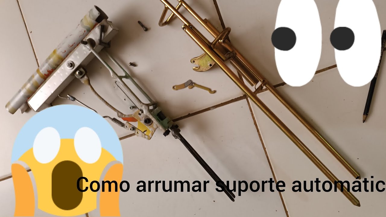 Como arrumar suporte automático#ideias##pesca#natureza#
