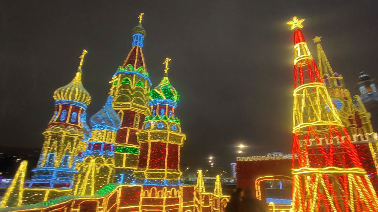 Новогоднее оформление Москвы - 2026 Moscow's New Year's decorations - 2026