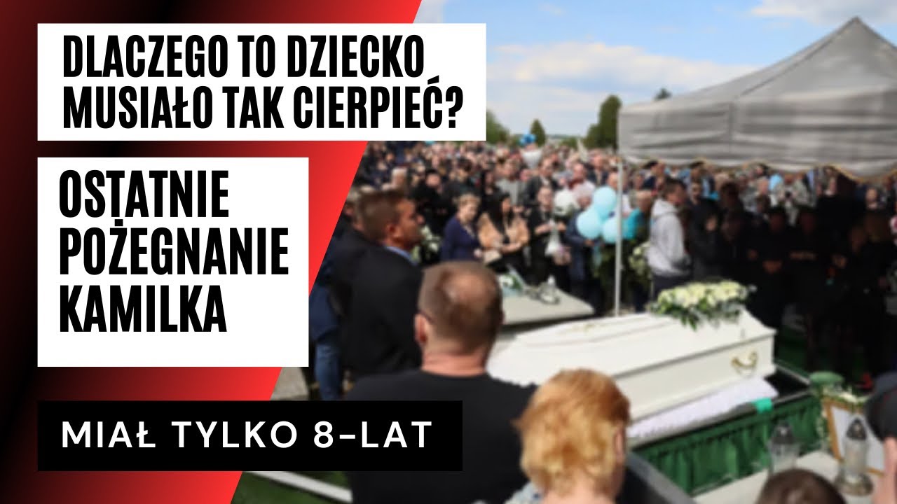 Na POGRZEB 8-LETNIEGO KAMILKA przyjechali z całej Polski! 