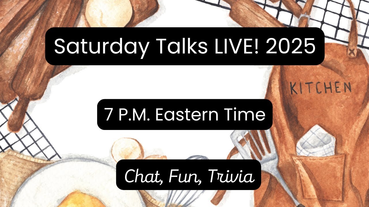 Saturday Talks LIVE! 12 - 20 - 2025