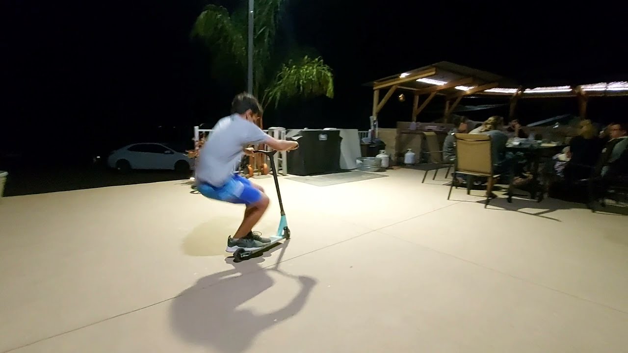 Scooter + Trampoline Edit