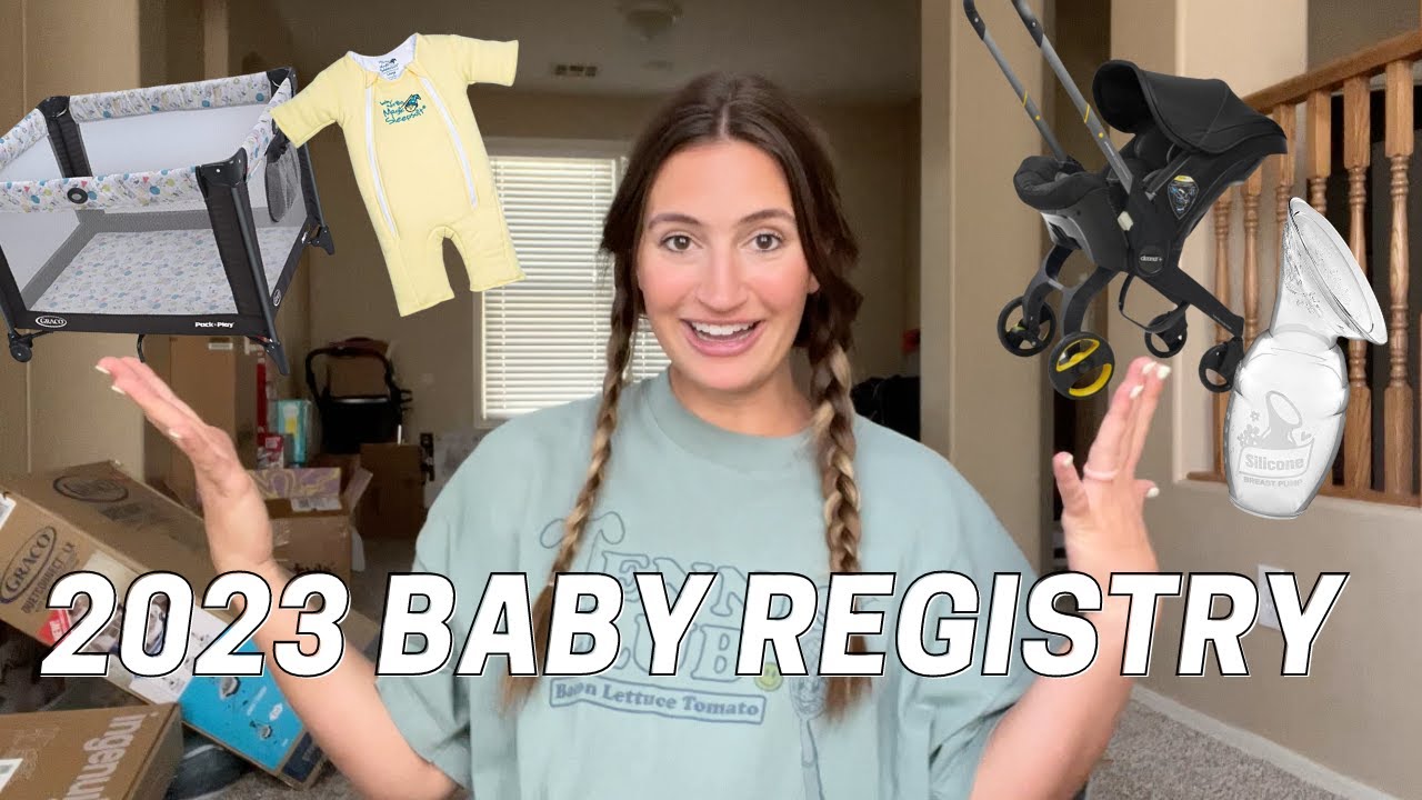 BABY REGISTRY 2023 HAUL/GIFTS | our first baby!