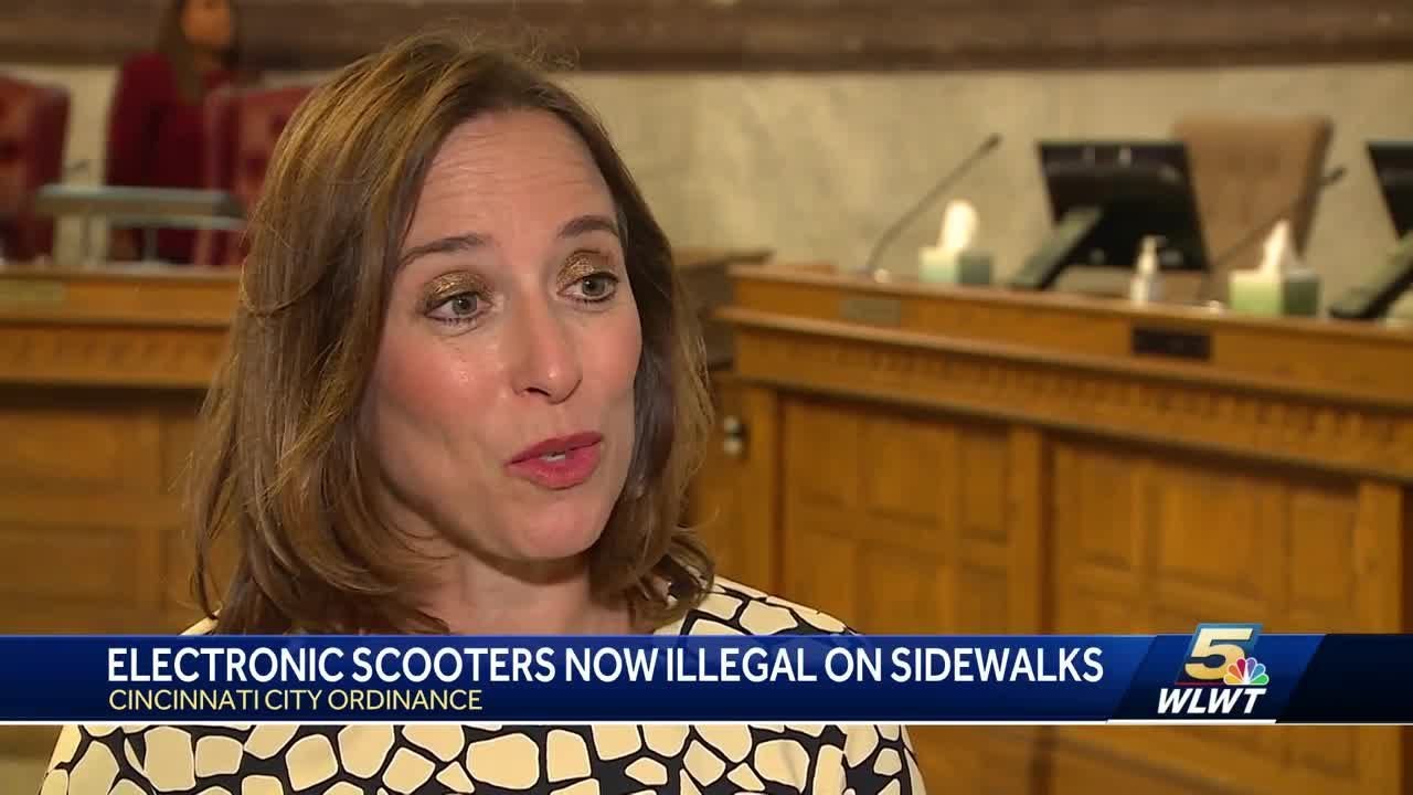 City Council makes it illegal to ride electric scooters on sidewalk