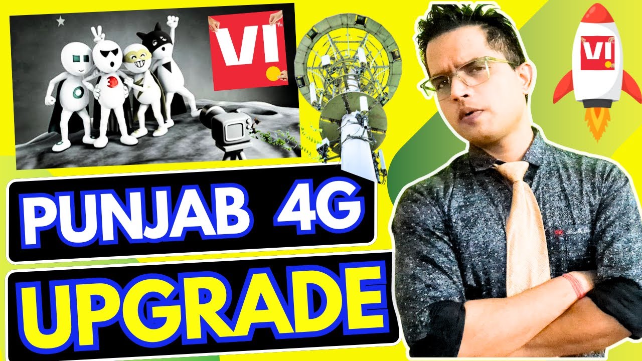 Vi 4G Network Upgrade in Punjab | Vi Giganet 4G Launch in Punjab | Vi Network Expansion 2024