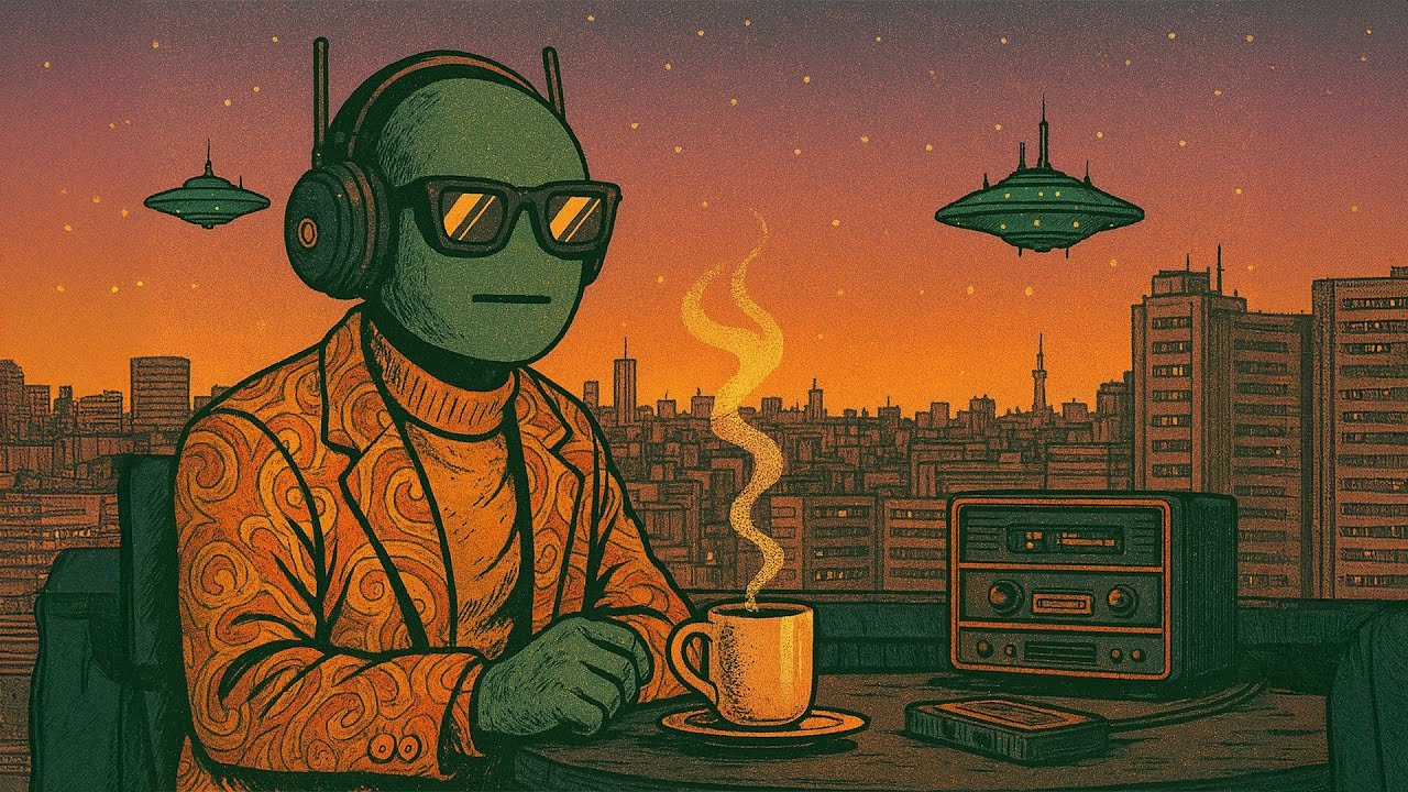 Sunset Lo-Fi Vibes 🌇 | Chill Hip-Hop Beats & Analog Dreams