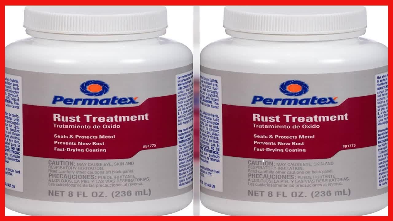 Permatex Rust Treatment Fast, Effective Rust Removal and Protection