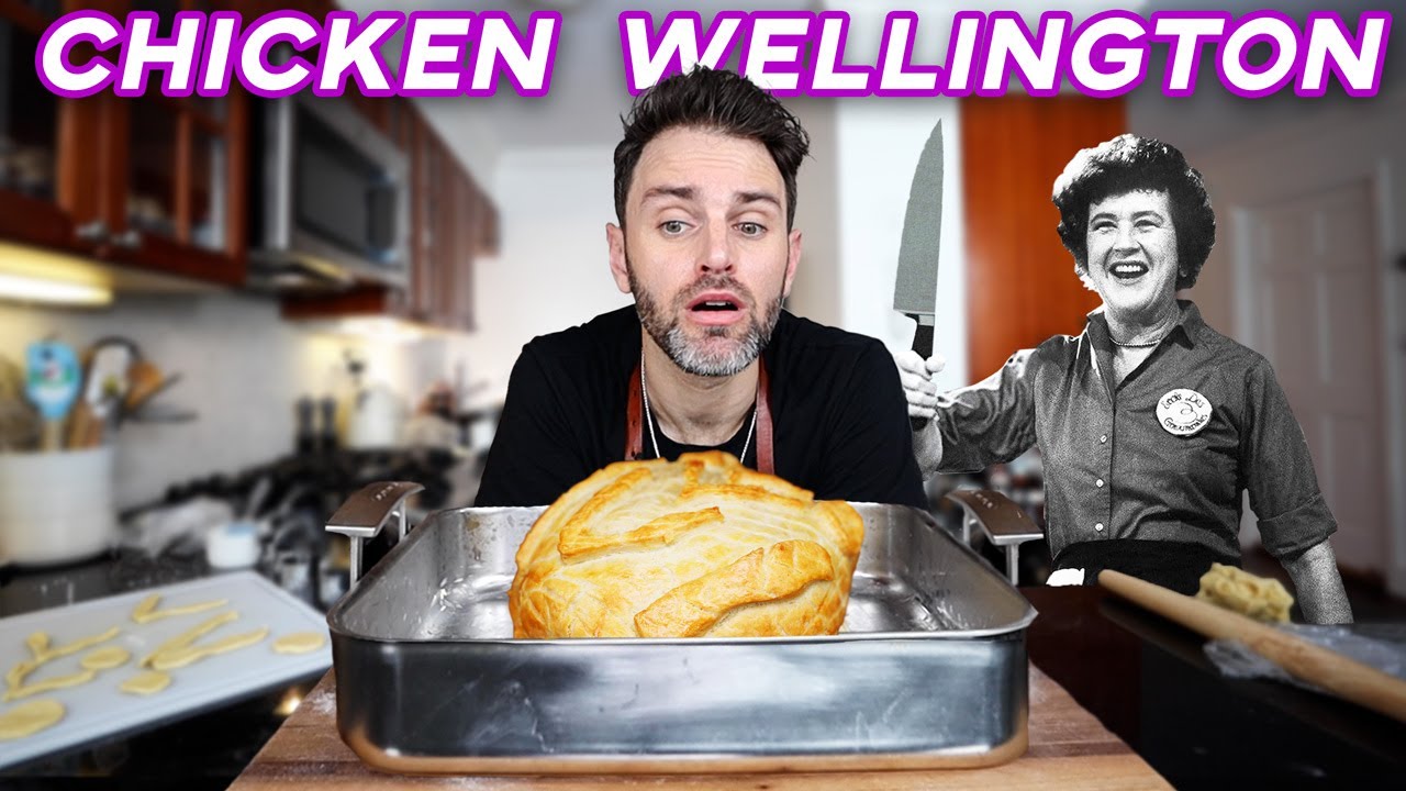 Julia Child is Showing Off with this Frankenstein Chicken Dish