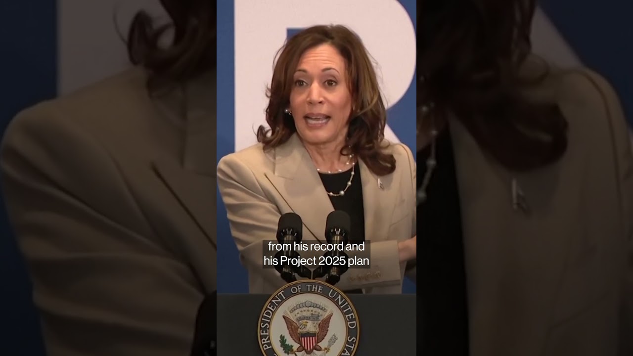 Trump Is Trying to 'Distract People' From Project 2025: Harris