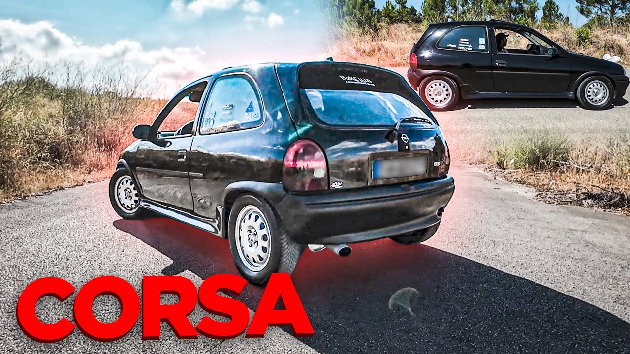 Opel Corsa B SWAP 1.8 16V - que força !!!!!!