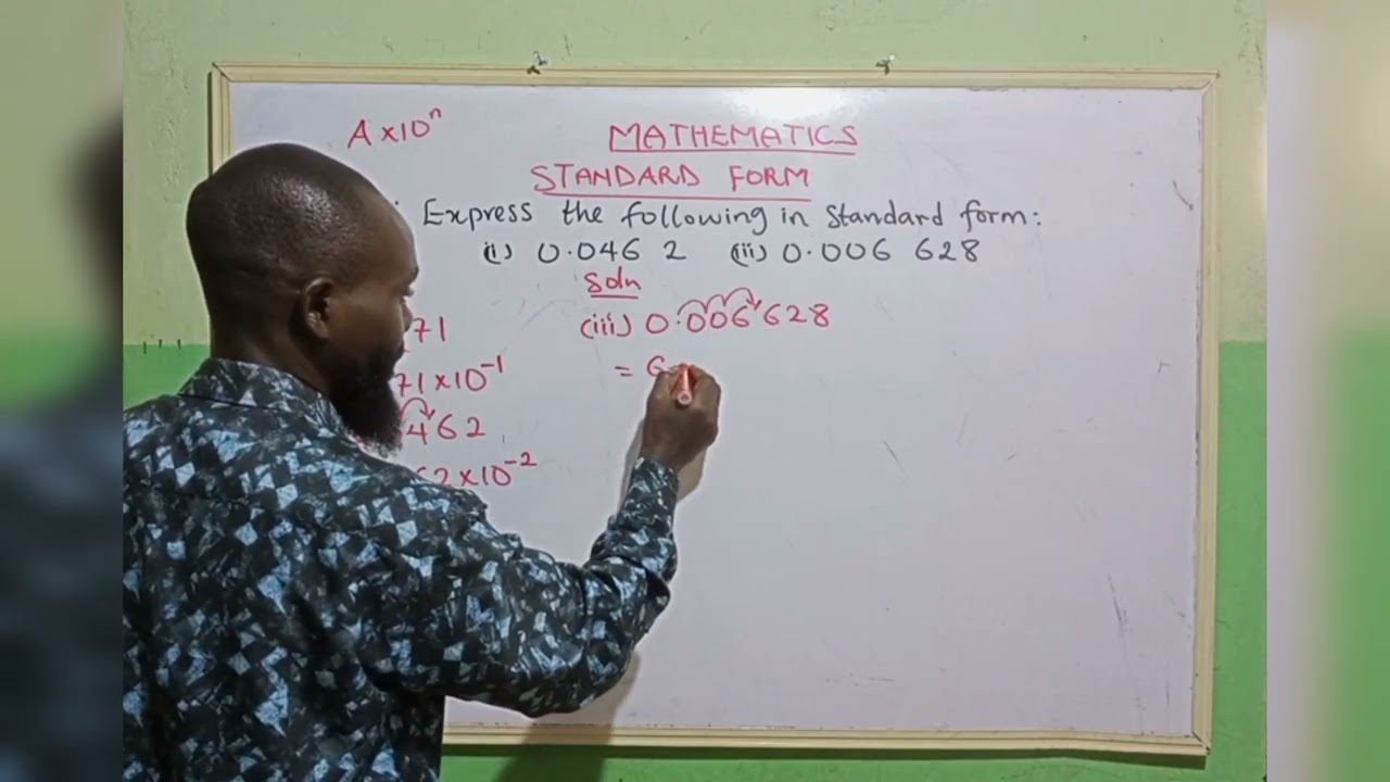 Standard Form|Ordinary Number