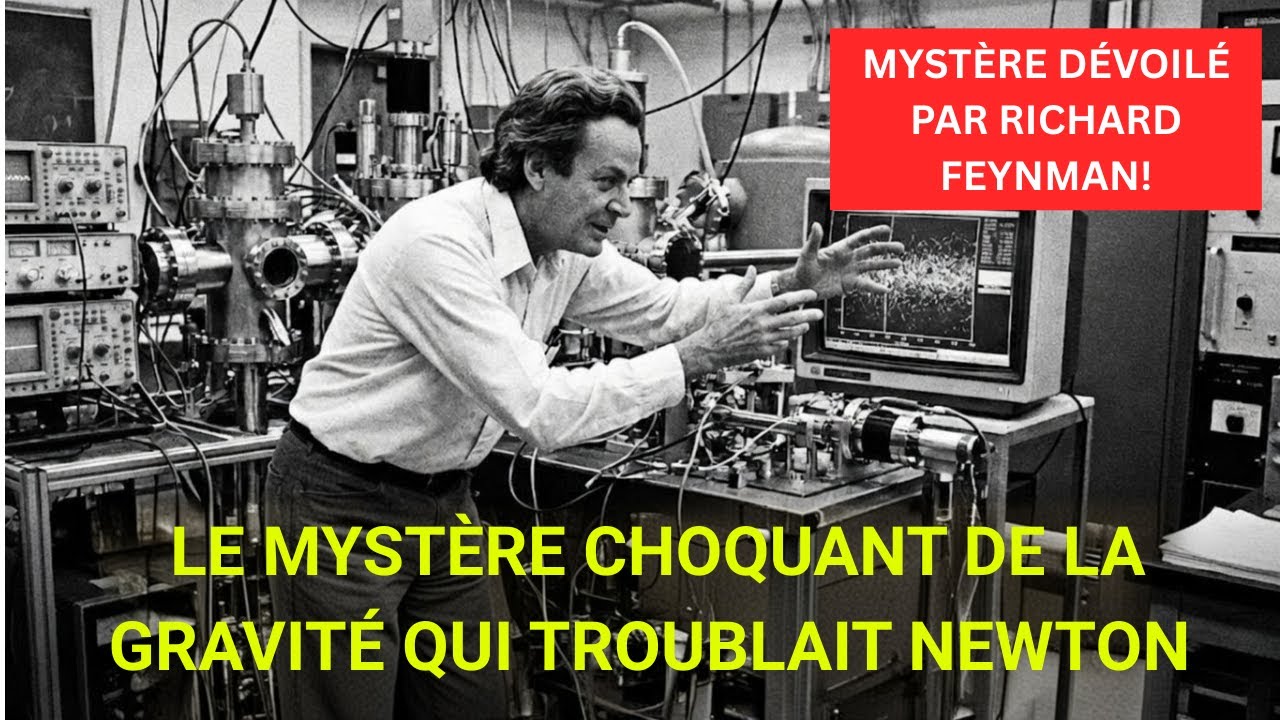 LE MYSTÈRE CHOQUANT DE LA GRAVITÉ QUI TROUBLAIT NEWTON DÉVOILÉ PAR FEYNMAN!