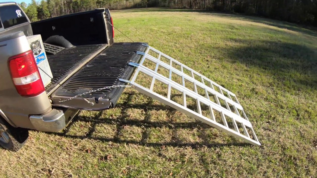 STILL THE BEST ATV RAMP? - Harbor Freight HaulMaster Trifold Aluminum ATV/Motorcycle Ramp Review