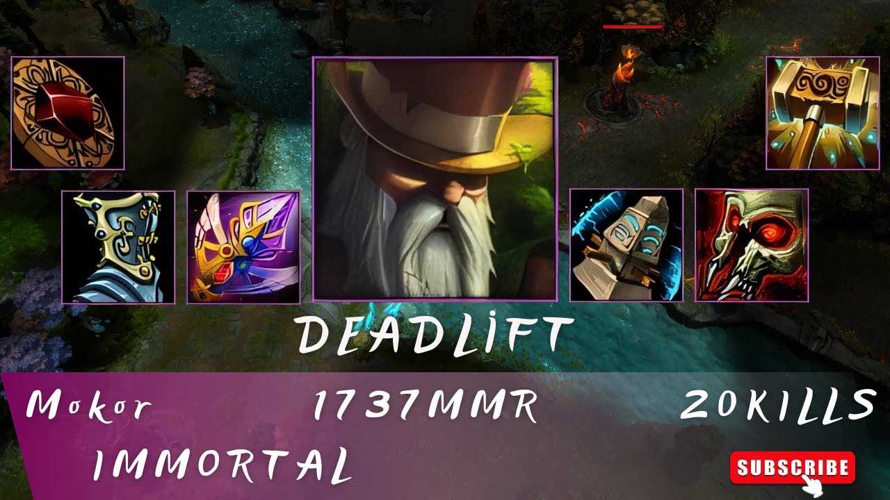HoN | Mid Wars | Deadlift | Mokor | 1737 MMR