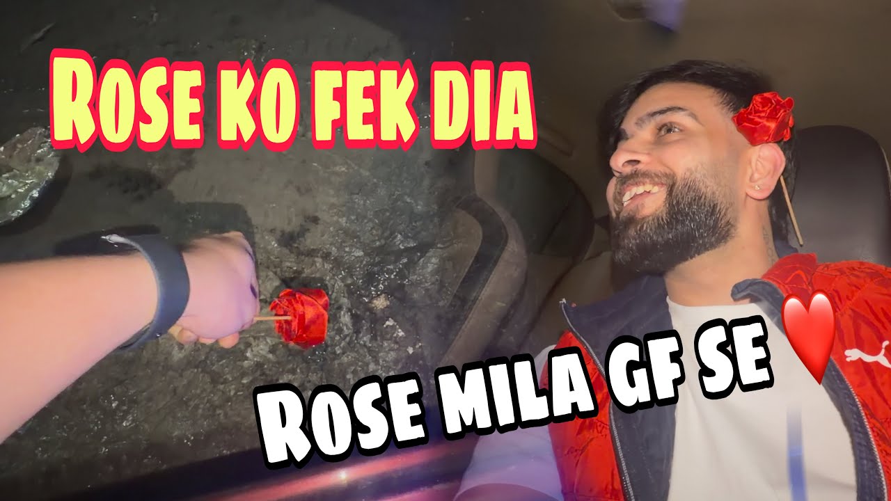 Happy rose day 🌹 || milte hi rose ko fek diya 🥀😱