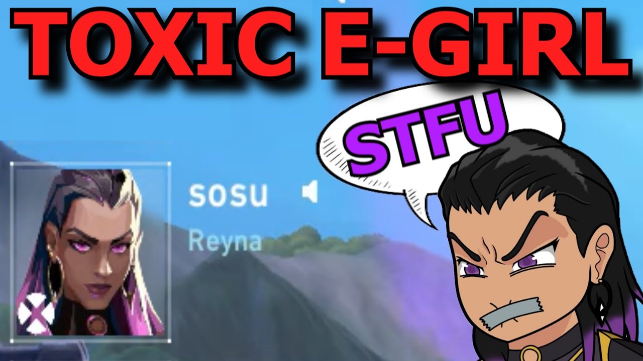 Toxic E-Girl Reyna Gets White Knights To Defend Her