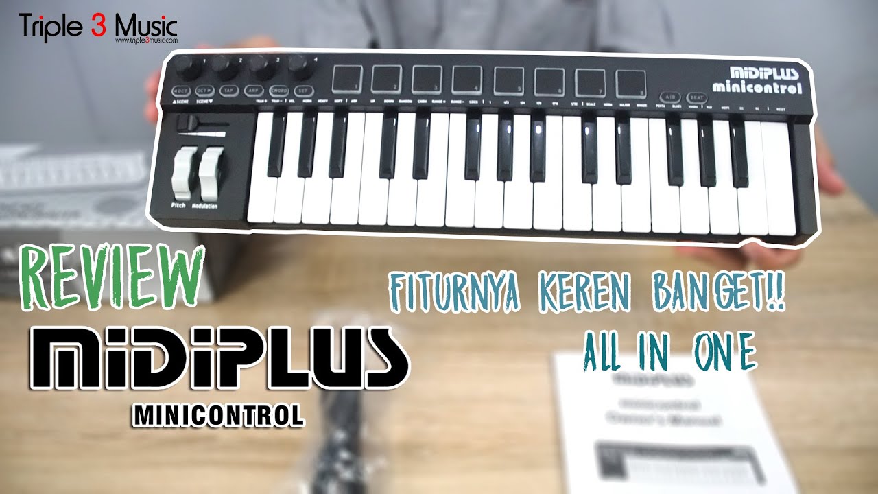 Review Midiplus Minicontrol 32 Midi Controller + Tutorial setting di FL Studio fruity loop