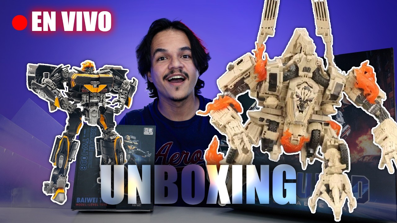 KO Oversized Bonecrusher y BaiWei AOE Bumblebee! | Unboxing