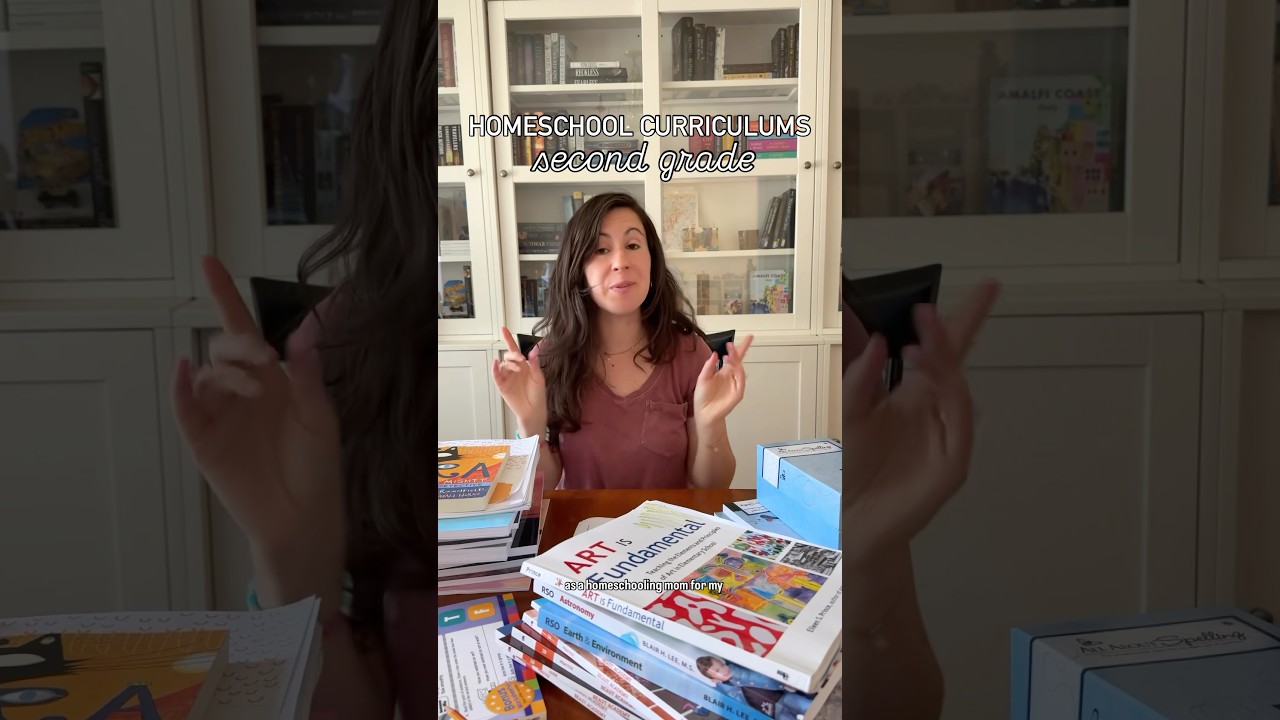 2025 homeschool curriculum choices full video on my channel! #homeschooling #curriculum